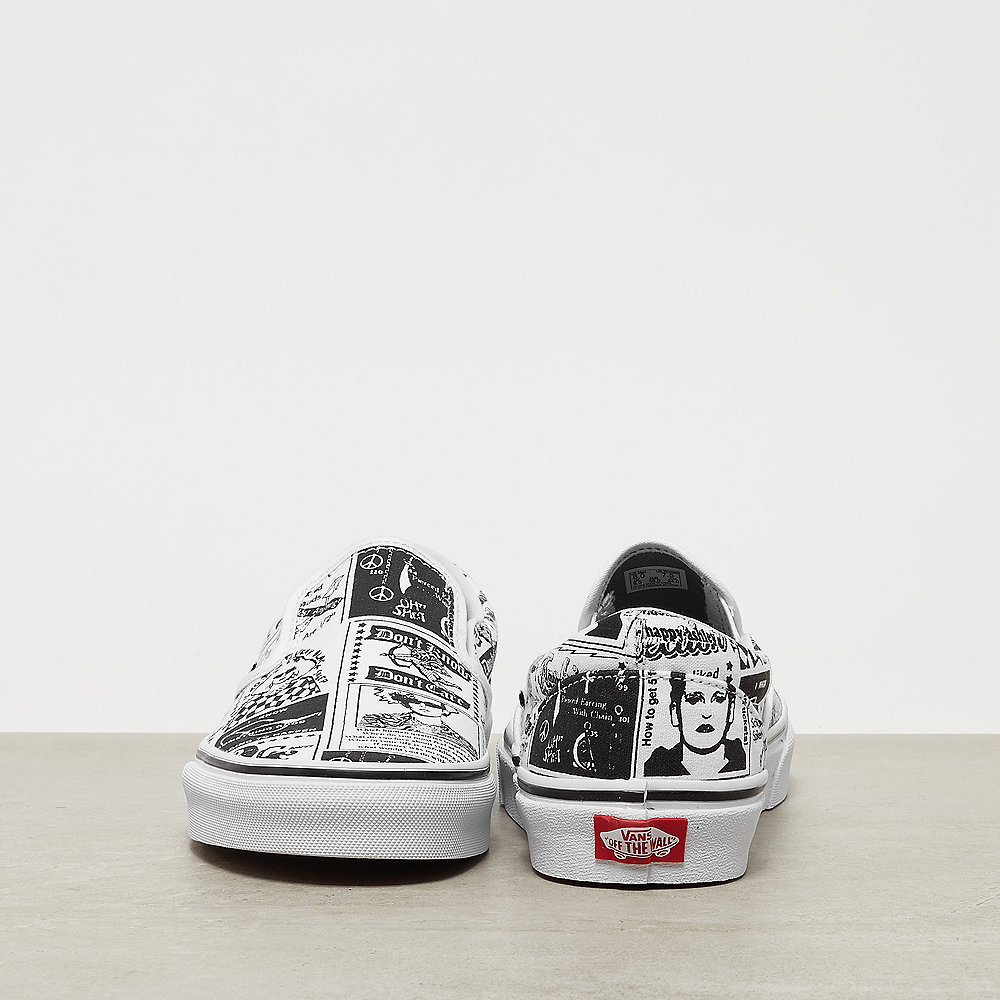 Vans UA Classic Slip On newspapertrue white | ONYGO Vans UA Classic Slip On newspapertrue white | ONYGO